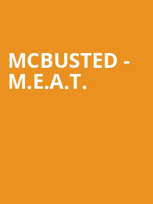 McBusted - M.E.A.T. &amp; Greet Upgrade at Motorpoint Arena